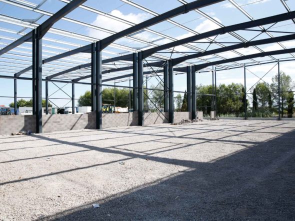 New SOTRAB warehouse at Lattes