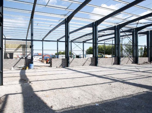 New SOTRAB warehouse at Lattes